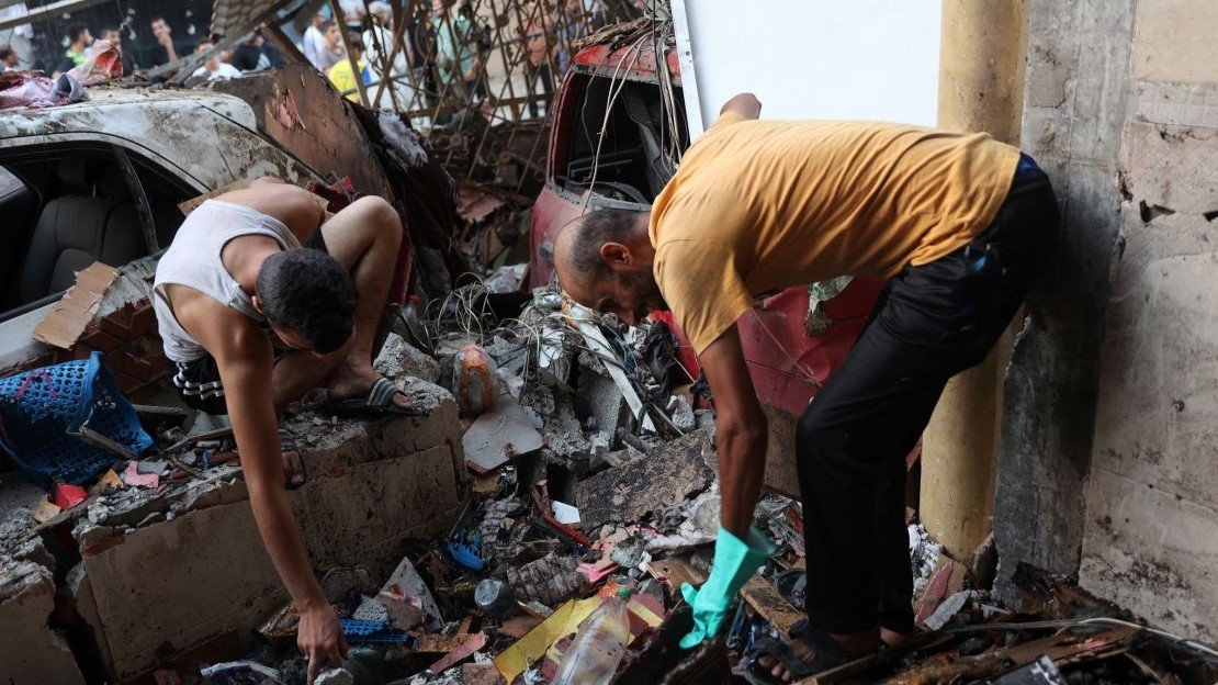 Israeli strike on Gaza school slaughters over 100 Palestinians during morning prayer