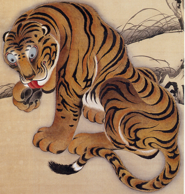 Tiger - Ito Jakuchu (1755) 🇯🇵