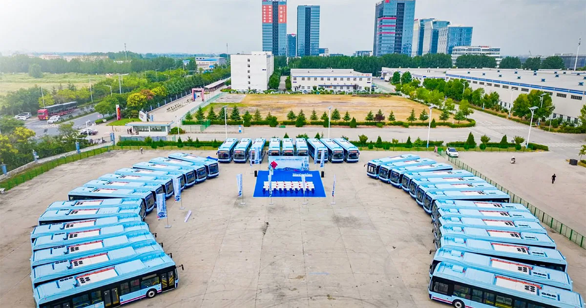 BYD delivers 100 electric buses to Uruguayan bus operator Cutcsa - CnEVPost