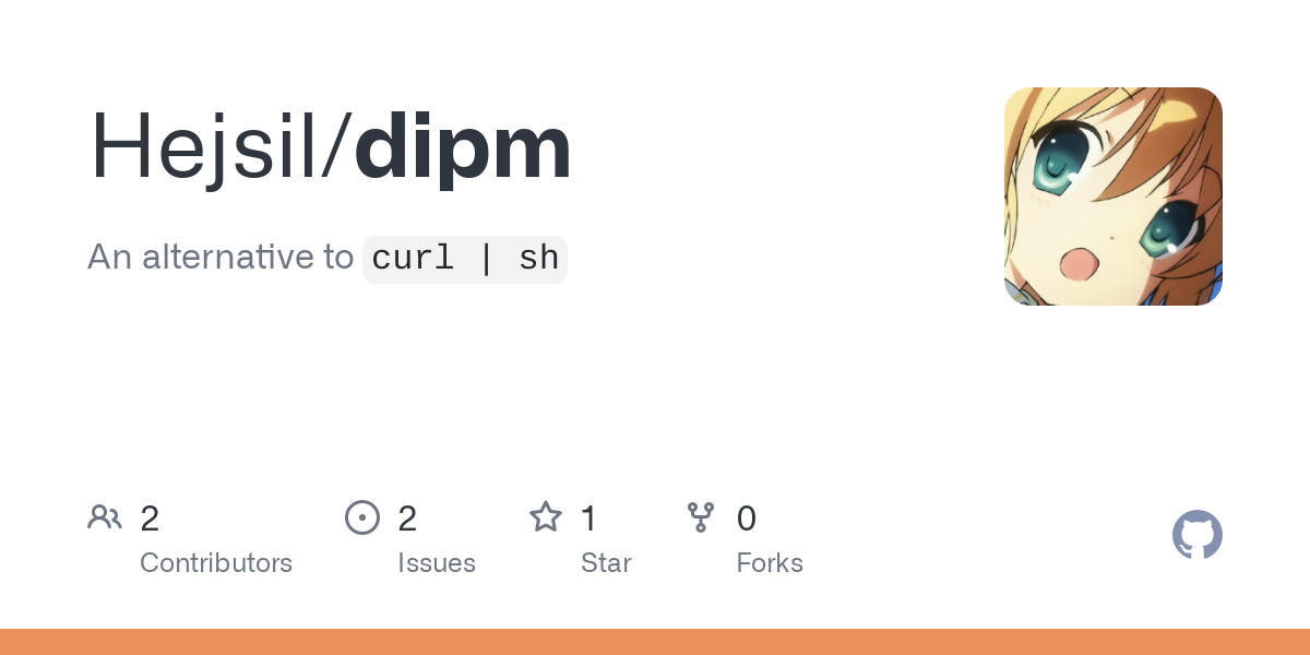 [New project] dipm: An alternative to `curl | sh`