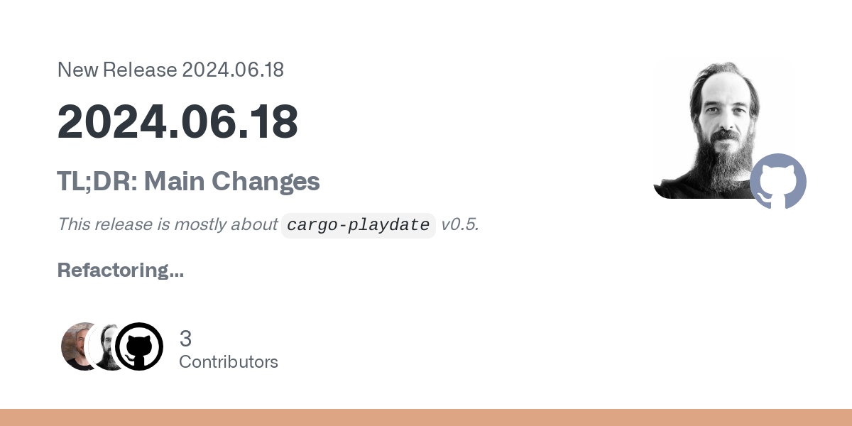 Cargo-playdate 0.5 released 🎉