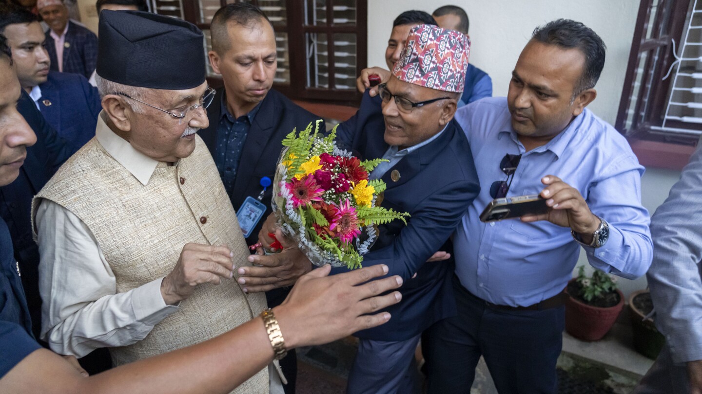The leader of Nepal's largest communist party has been named the country's new prime minister