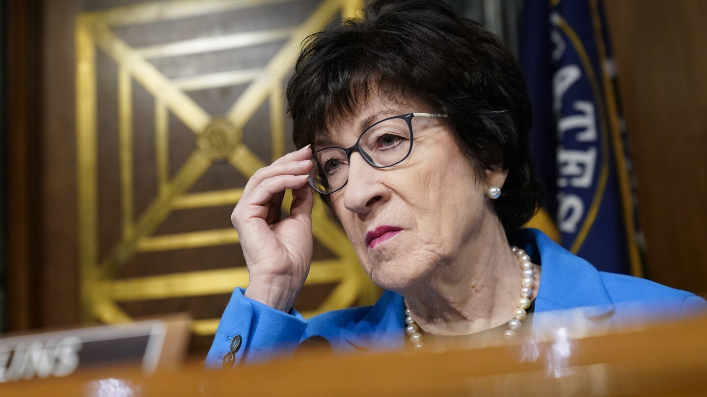 US Sen. Susan Collins says she will write in Haley, once again not vote for Donald Trump in 2024
