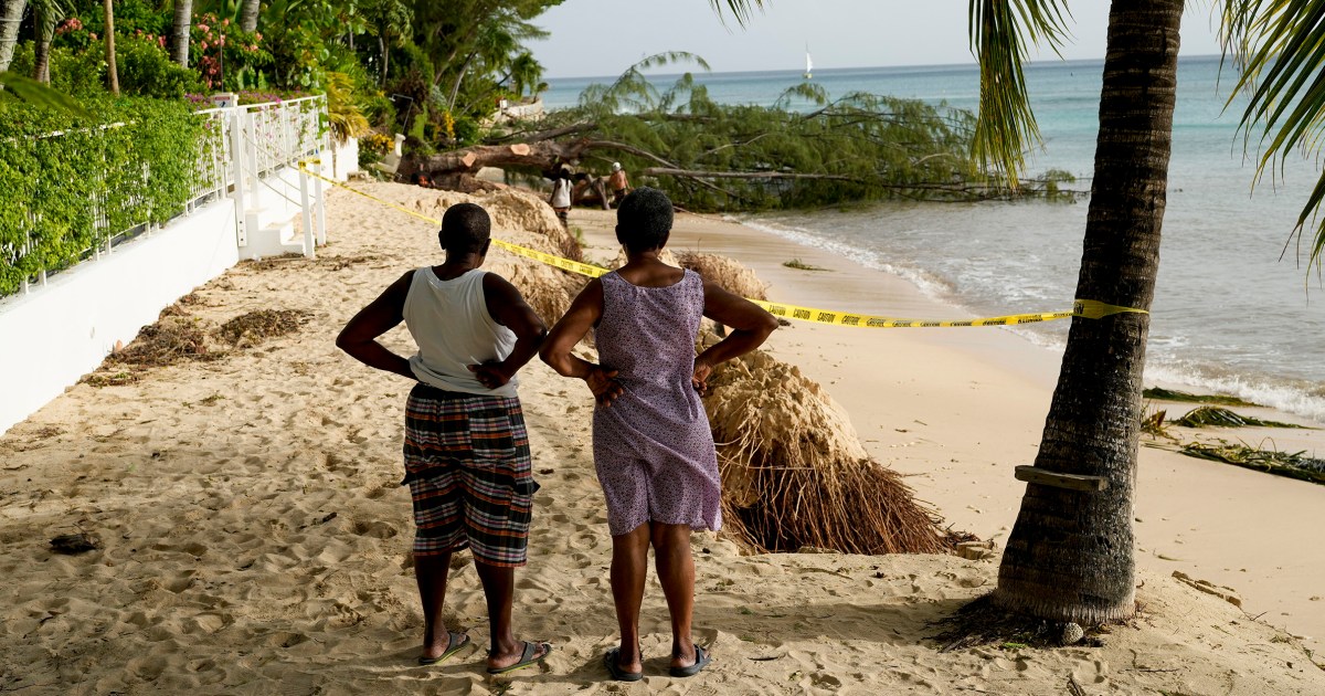 Hurricane Beryl lashes Jamaica as its center brushes past island coast