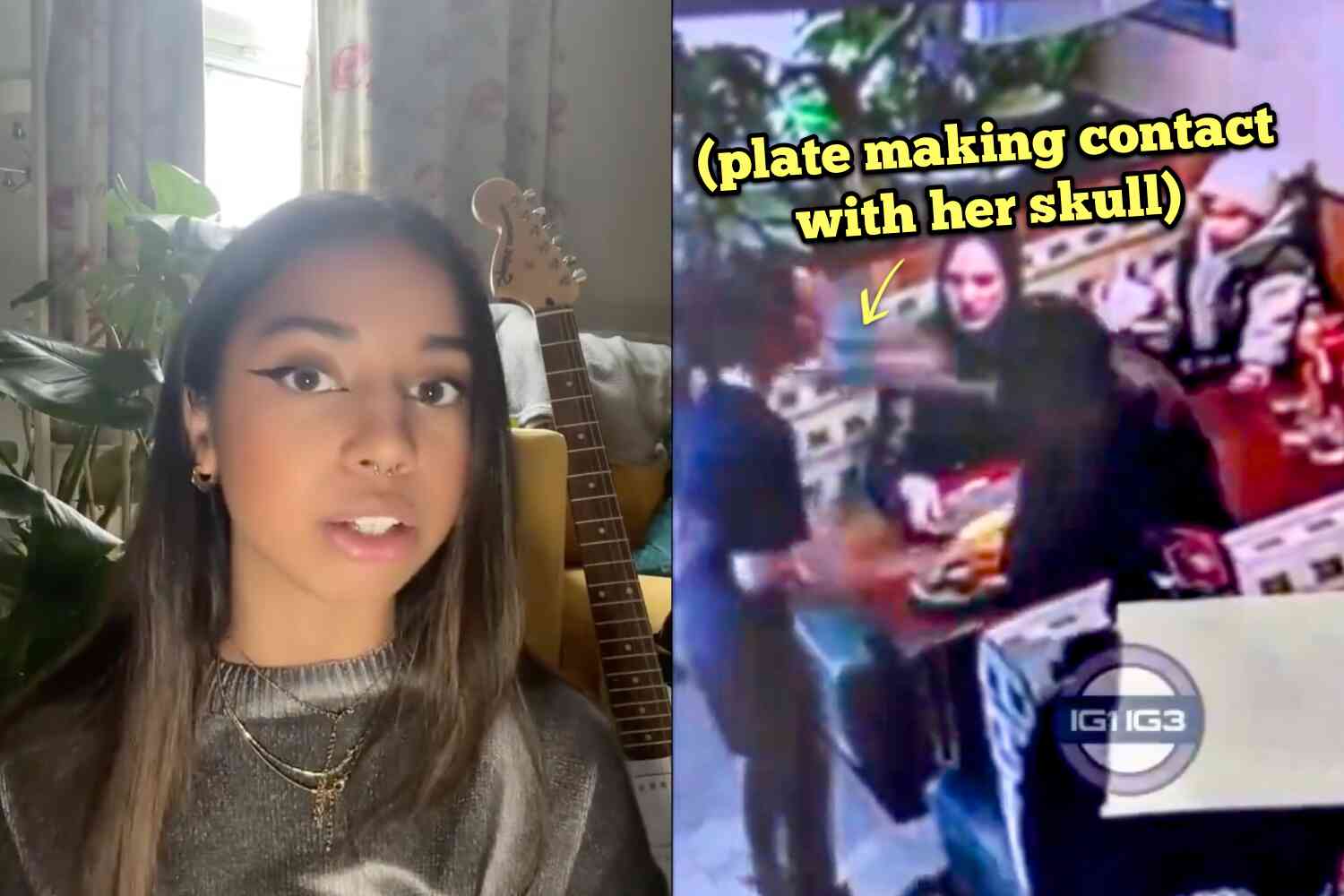 This British waitress got smacked in the face by a Muslim man and went to tell police at a nearby table ... watch her explain what the police did next