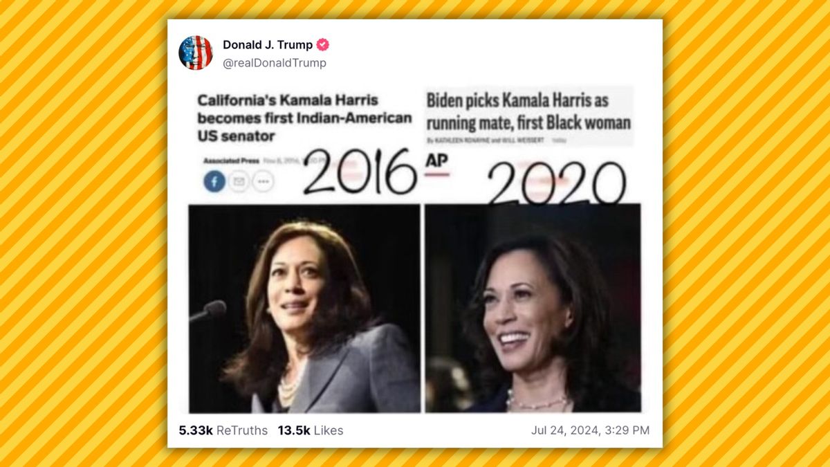 AP Headlines Called Harris Indian American in 2016, Black in 2020?