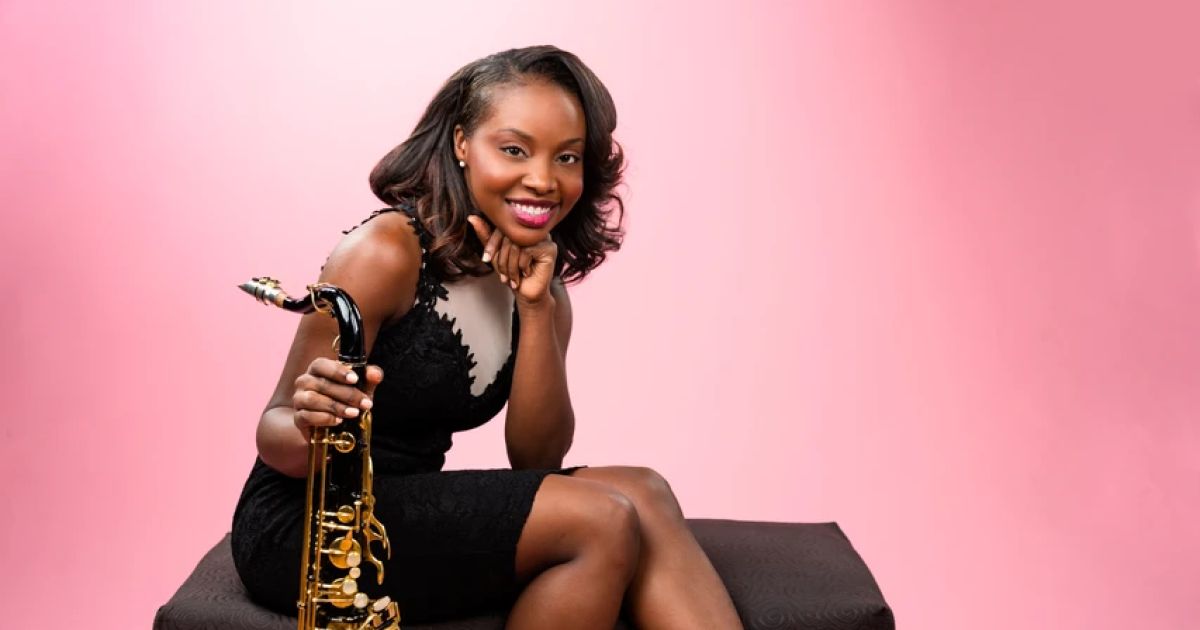 Rivablue talks with Saxophonist Jazmin Ghent about Saturday's WCLK At 50 Show at Stockbridge Ampitheater
