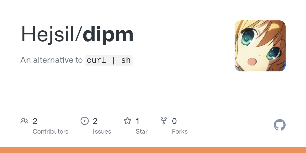 GitHub - Hejsil/dipm: An alternative to `curl | sh`