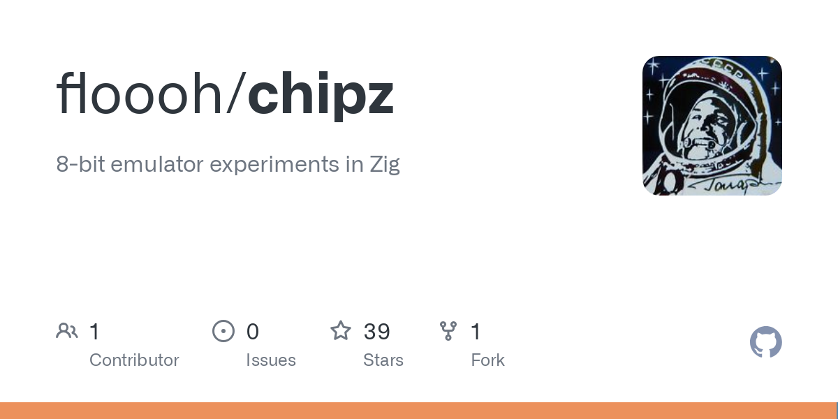 GitHub - floooh/chipz: 8-bit emulator experiments in Zig