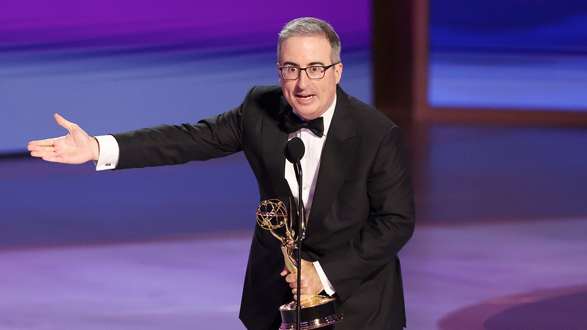 John Oliver Gets Played Off During Emmys Speech While Honoring His Family’s Dead Dog: ‘F— You, There You Go!’