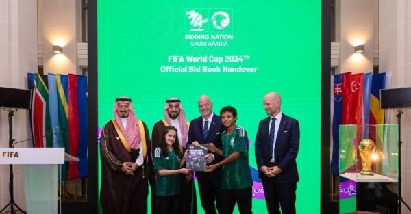 Saudi Arabia officially submits bid to host the FIFA World Cup 2034