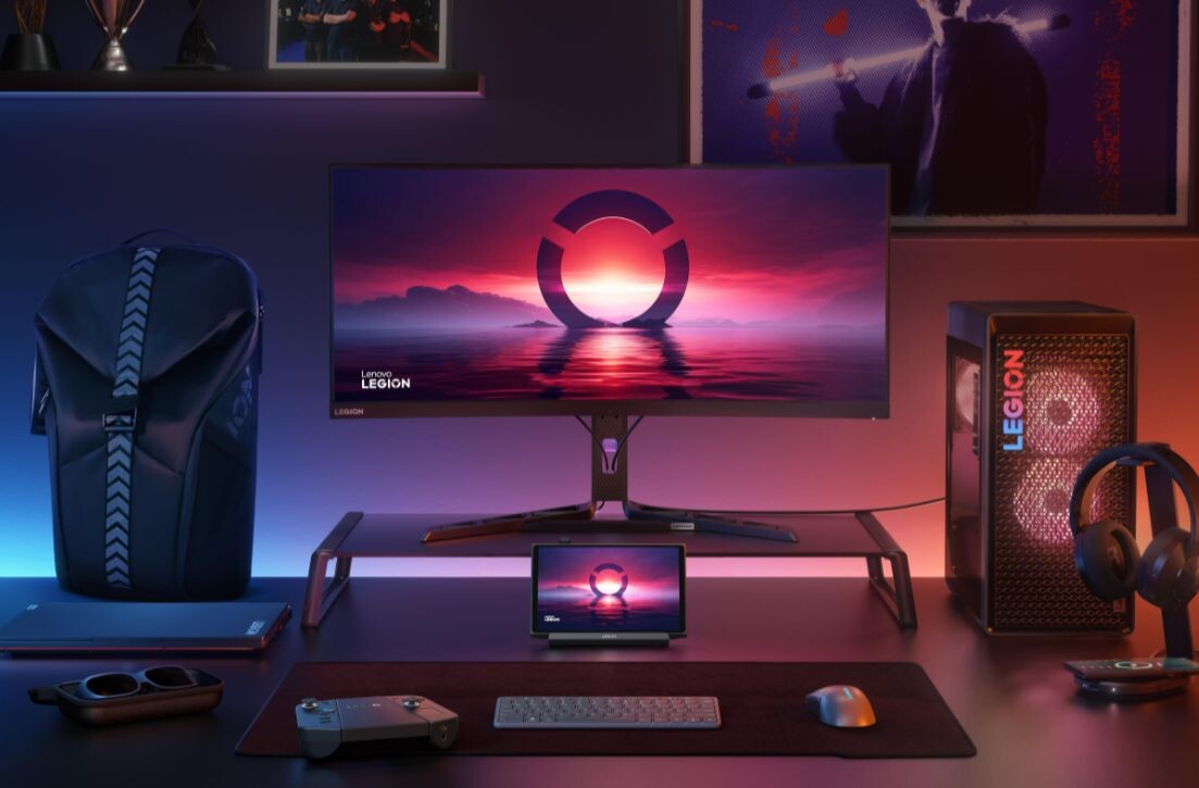 Lenovo Announces New Legion Monitors and Legion Go Accessories