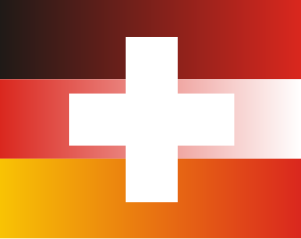 Flagge der Bundesrepublik Schweizreich