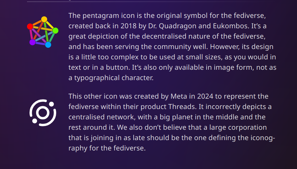 A screenshot of symbol.fediverse.info definition.