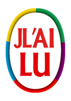 Logo Jlai lu avec les couleurs de l'OEIF et des ombres pour faire ressortir le centre