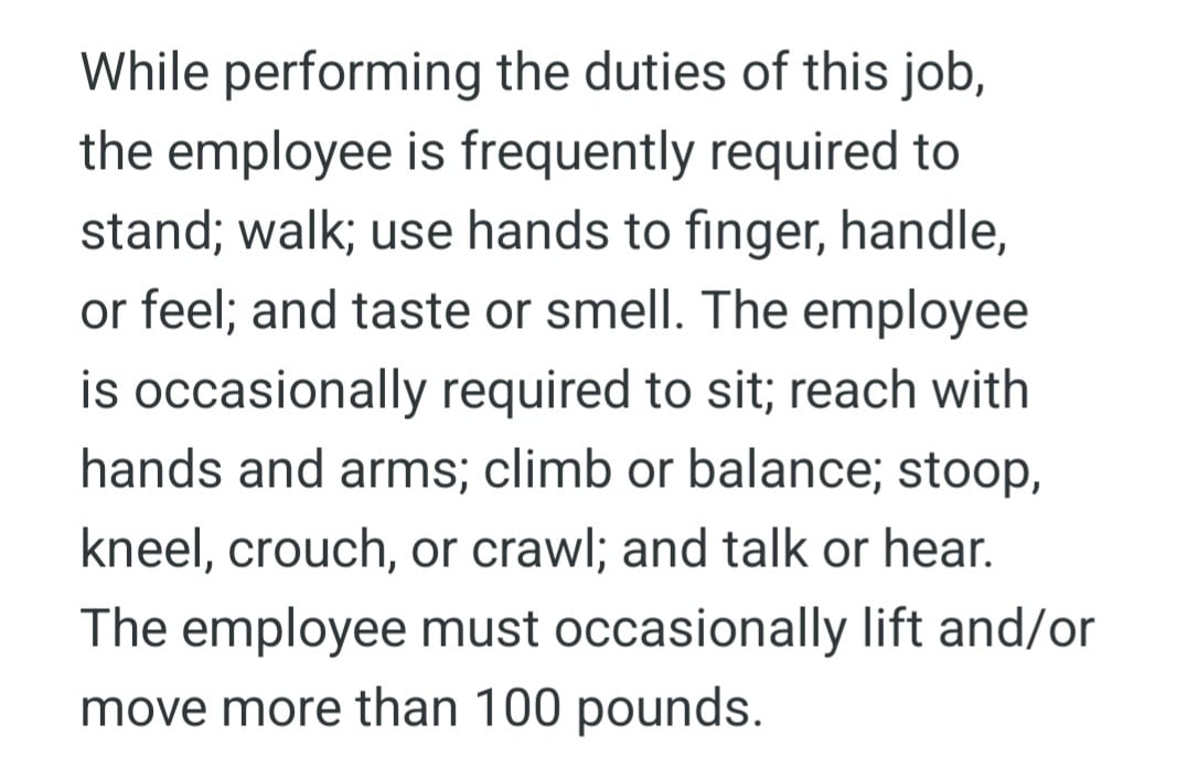 This job