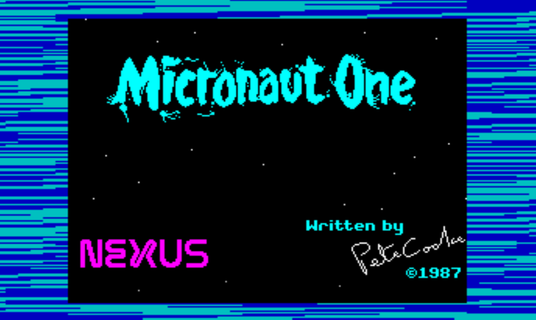 Micronaut One, loading