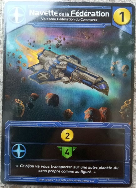 Star Realms carte Navette de la Fédération