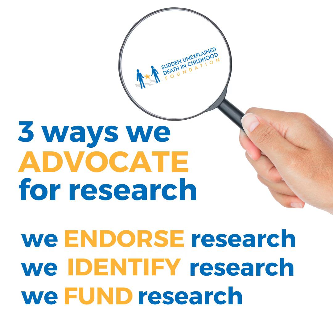 3 ways we advocate for research - we endorse research, we identify research, we fund research