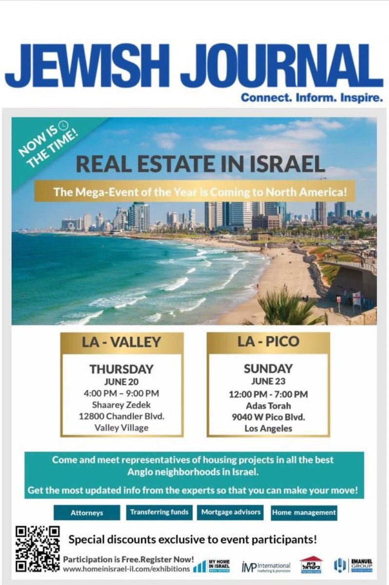 A poster showing a real estate sale for property on land allegedly stolen by illegal settlers